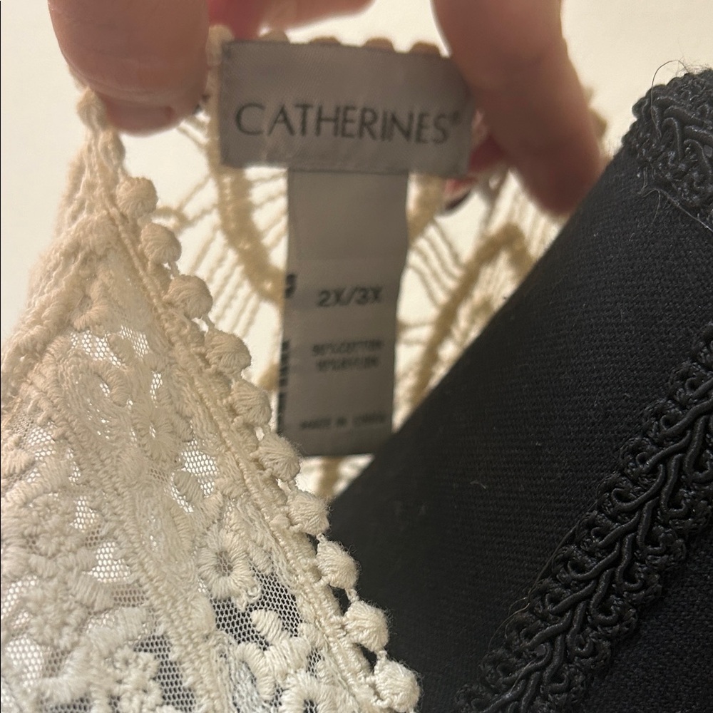 Crochet and lace Cream Lace Kimono Cardigan. Rodeo. - Picture 6 of 6
